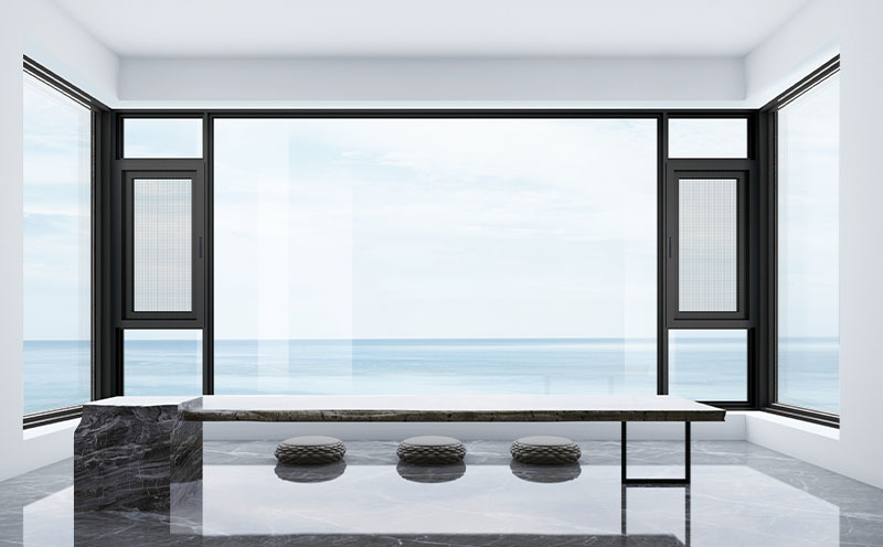KANOD aluminum casement window flange 6 series