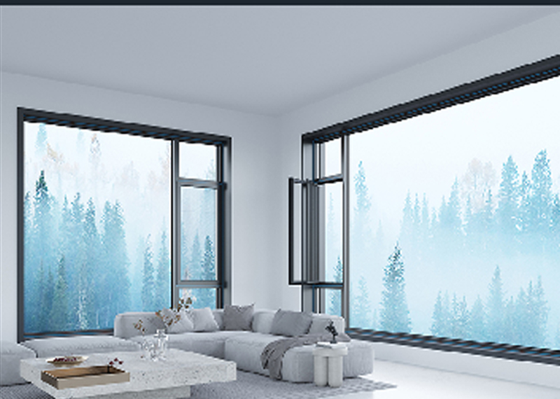 Modern Aluminum Casement Windows with Double Glazing – kanod new flange 6 series windows