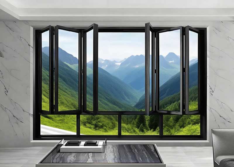 Flex Series aluminum bifold windows