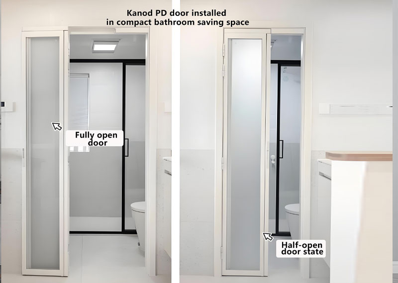 pd door system for bathroom series