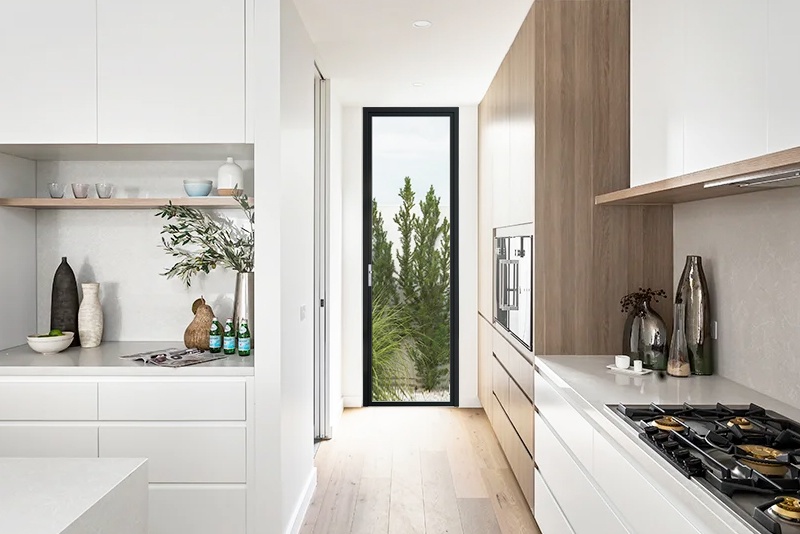 The Kitchen Door Dilemma: Hinged Door or Sliding Swing Door?