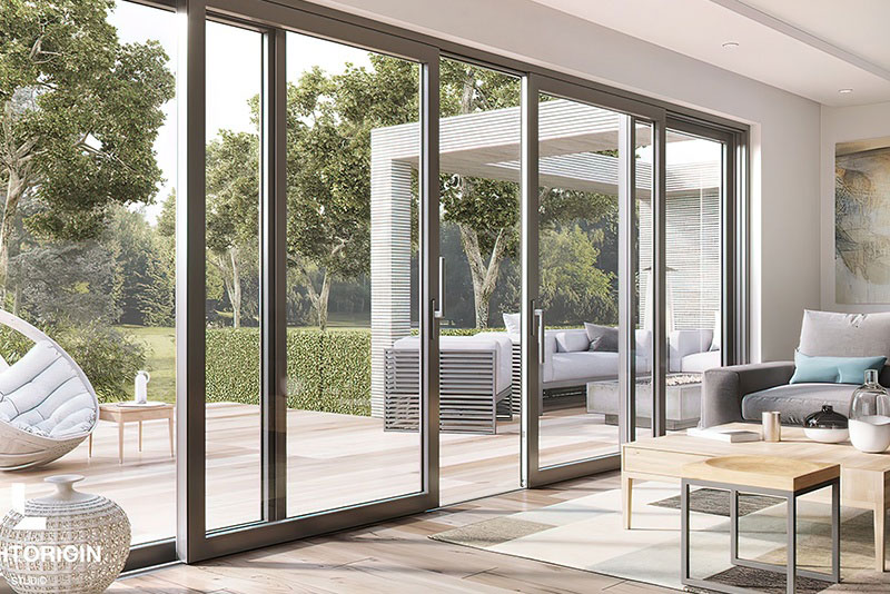 أبواب منزلقة