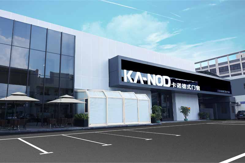 Kanod aluminum window showroom