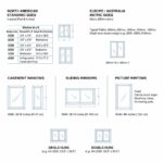 Standard Window Sizes Chart: Complete Guide for Architects & Builders ...