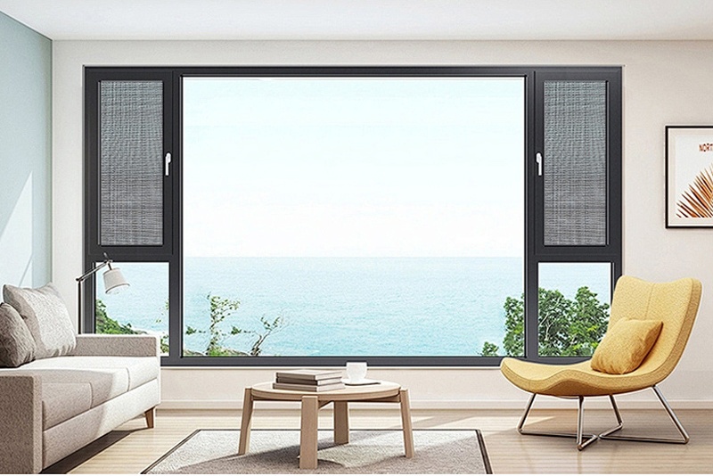 Ventanas Abatibles de Doble Hoja para Salas de Estar: Rendimiento de Ventilación