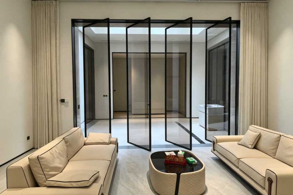 pivot door villa project modern pivot entry door