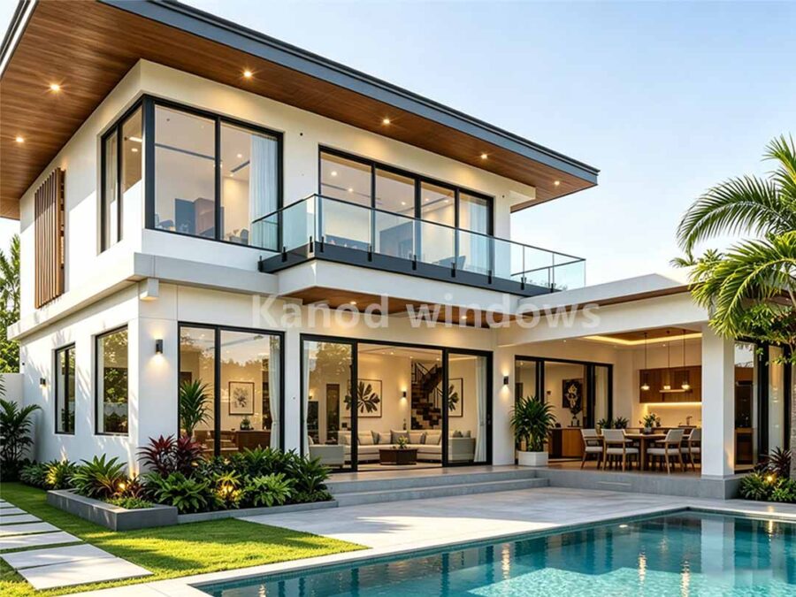 Residential Aluminum Window & Door Projects in Philippines