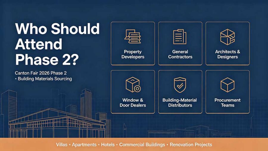 Canton Fair 2026 Phase 2: Building Materials Guide